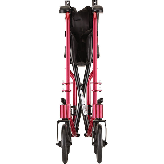 Transport Chair - 17" with Swing Away Footrests Red - 327R