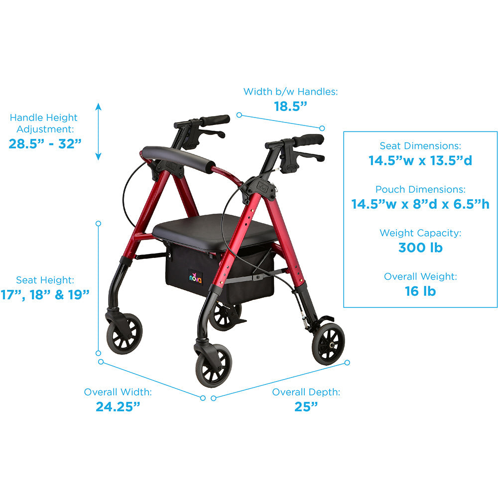 Nova Star 6 Petite Rollator 4276