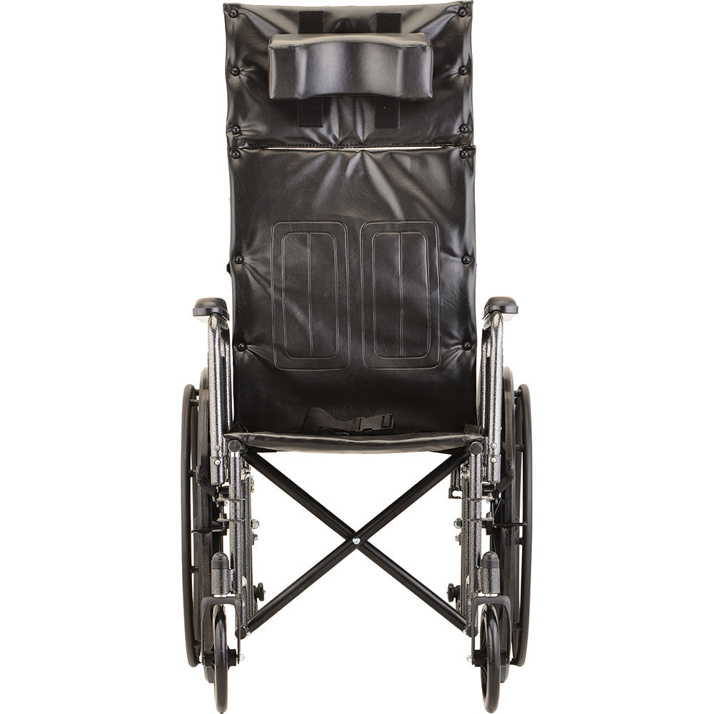 Recliner Wheelchair - 16" With Full Arms & Elevating Leg Rest 6160S