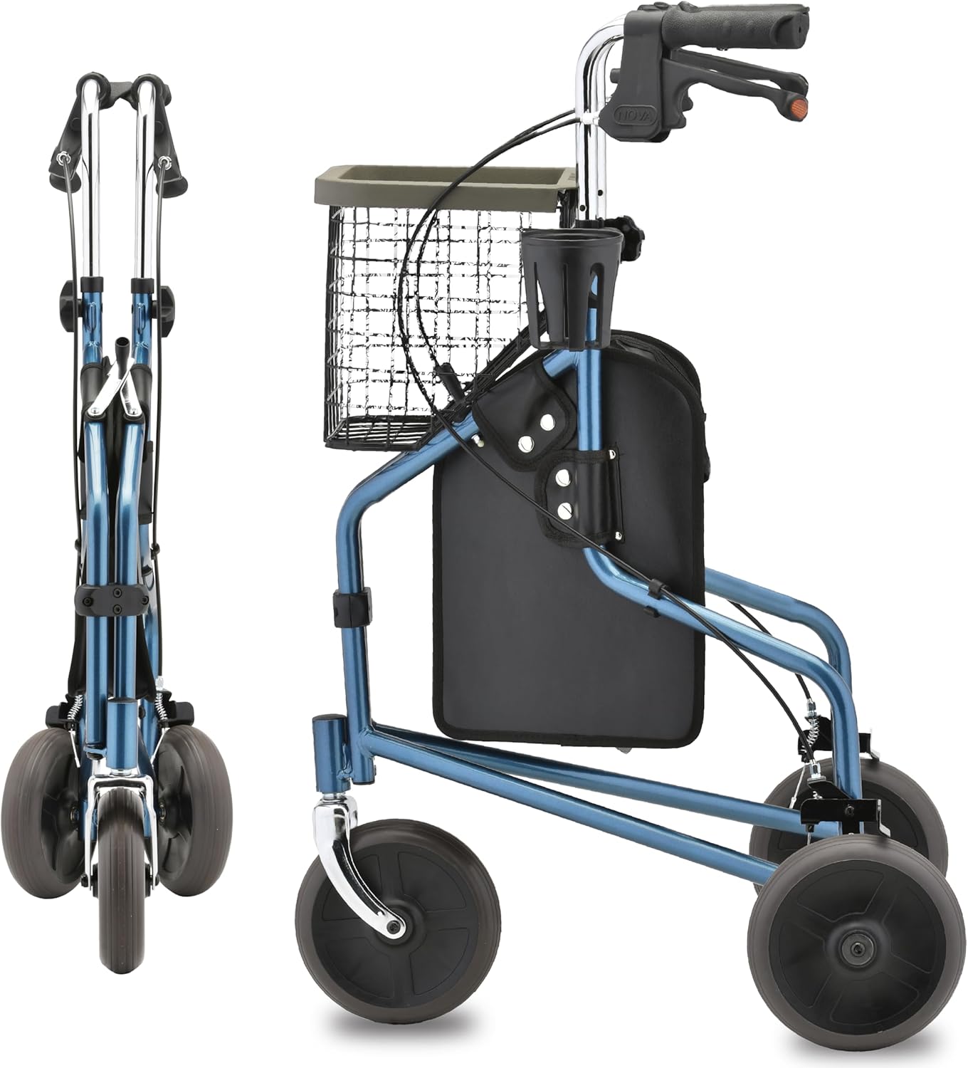 Nova Traveler 3 Wheel Rolling Walker 4900