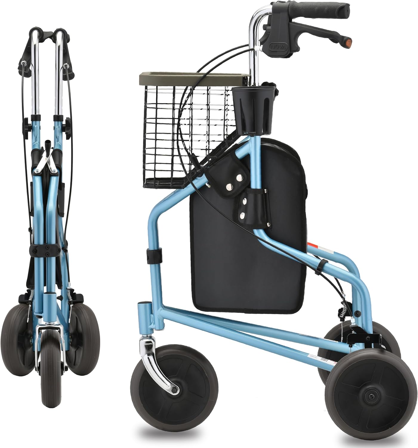 Nova Traveler 3 Wheel Rolling Walker 4900