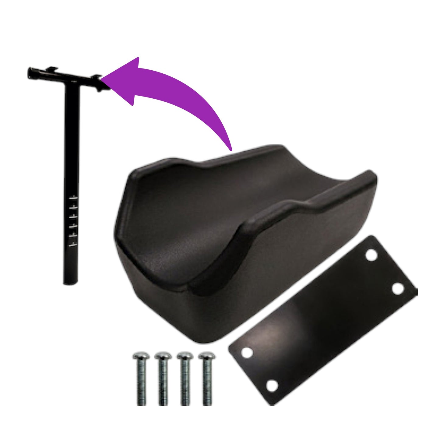 Armrest Pad & Hardware - HCT-480105 For Nova Phoenix Rise Up 4801