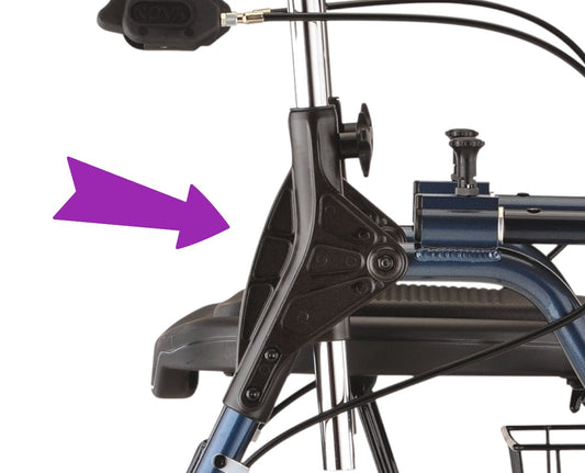 Frame Attachment P421615 For Nova Might Mack 4216 Rollator