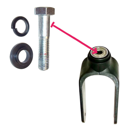 Front Fork Stem With Spacer & Washer P42181 For Nova Might Mack 4216 Rollator