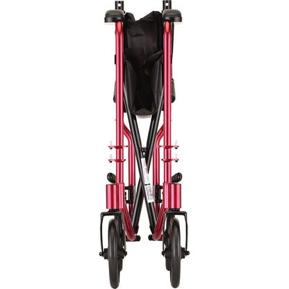 Transport Chair - 17" with Swing Away Footrests Red - 327R
