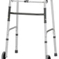 Standard One Button Folding Walker With 5" Wheels 4070DW5