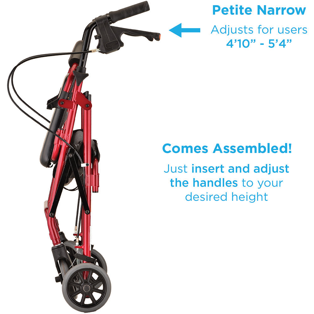 Nova GetGO Petite Narrow Rollator 4208C