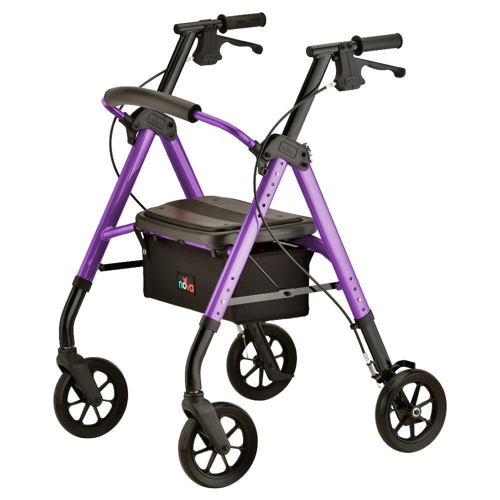 Nova Star 8 DX Heavy Duty Rollator 4263 – Nova Medical Dealer