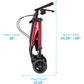 Nova Star Heavy Duty Petite Rollator 4279
