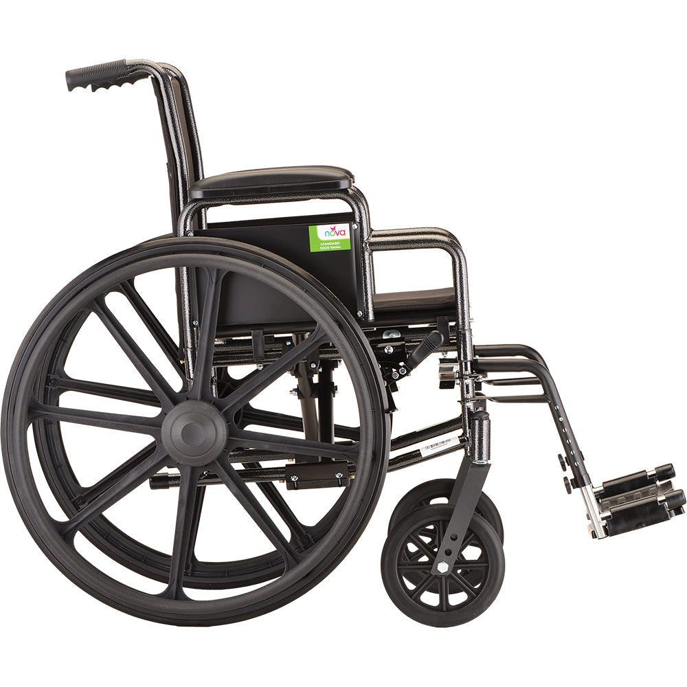 Nova 5200 20 Steel Wheelchair With Detachable Desk Arm