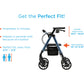 Nova Star 8 Petite Rollator Walker 4278
