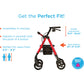 Nova Star Standard Heavy Duty Rollator, 450 lbs. Weight Capacity 4289
