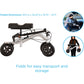 Turning Knee Walker Sliver TKW-12